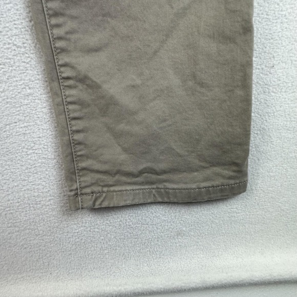Flint and Tinder Pants Mens 33 Khaki 365 Slim Fit Stretch Chino Casual 5 Pocket - Picture 4 of 14